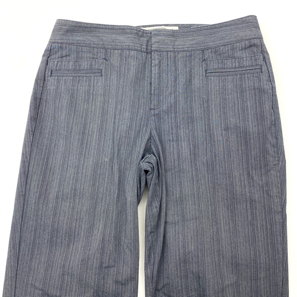 Dockers Ideal Fit Trouser Capri Women's size 8P Dark Wash Blue Denim Jeans - Picture 2 of 4